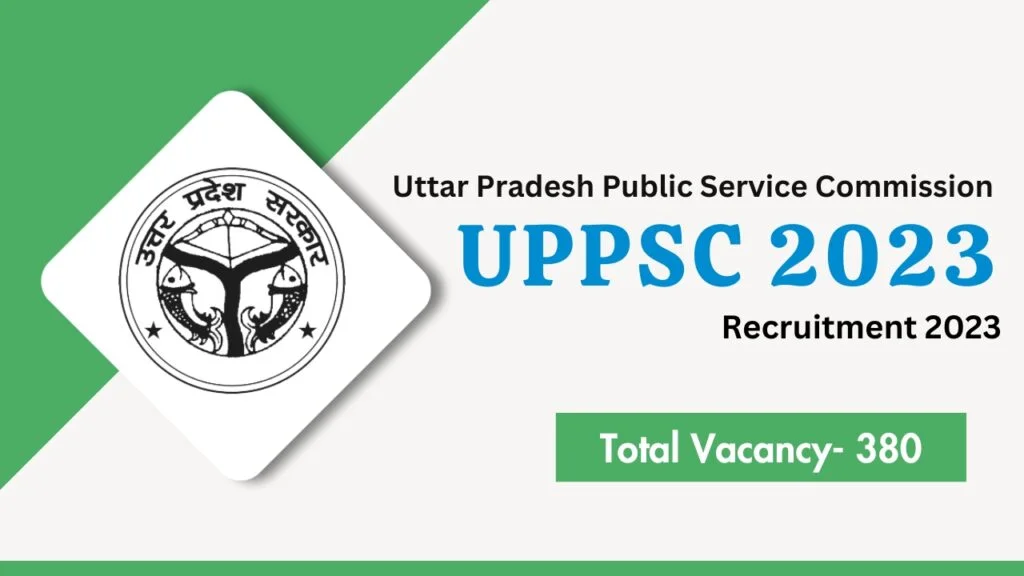 Uttar Pradesh Public Service Commission Recruitment 2023